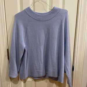 ATHLETA baby blue sweater, size large